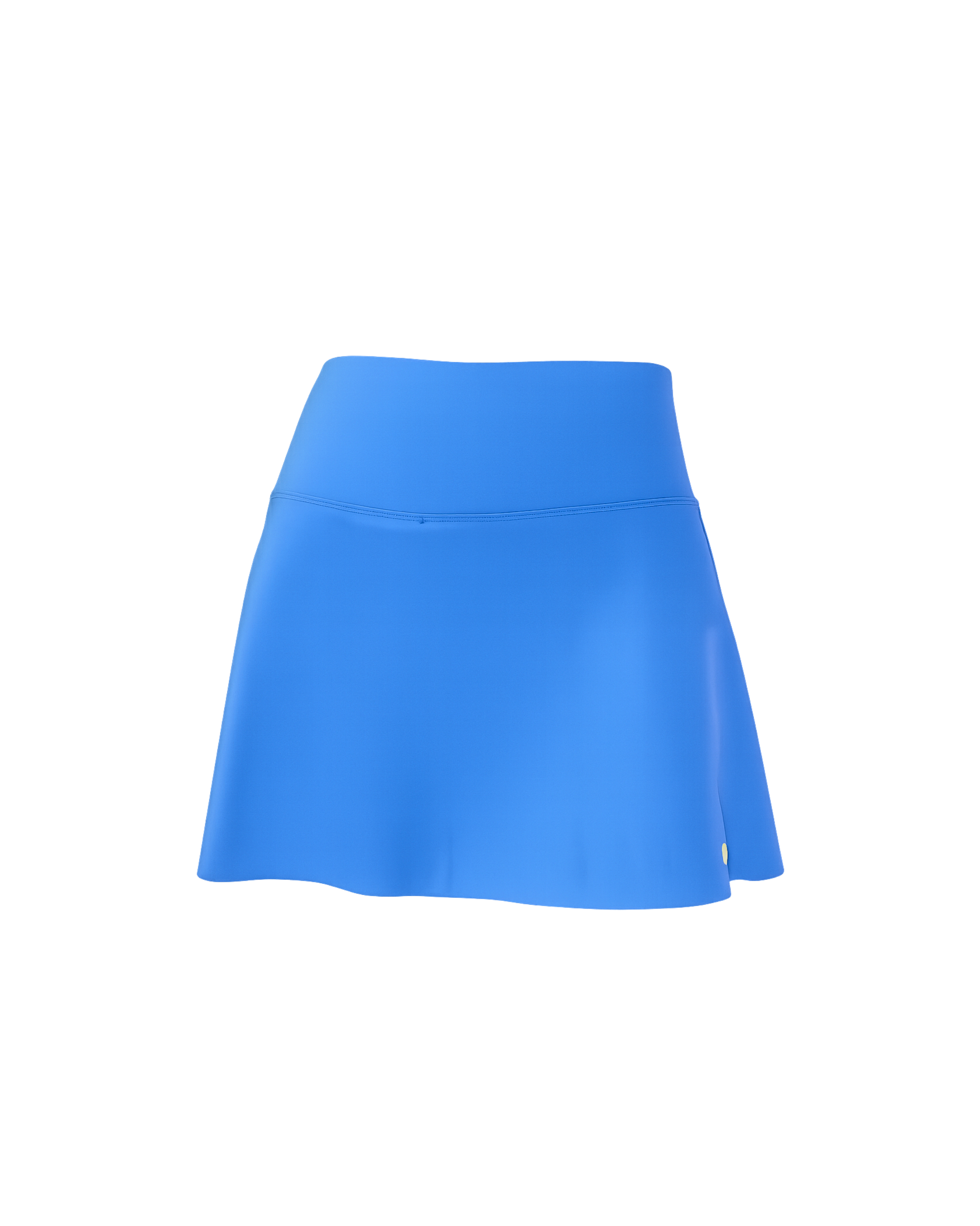 Plain Skirt Azul