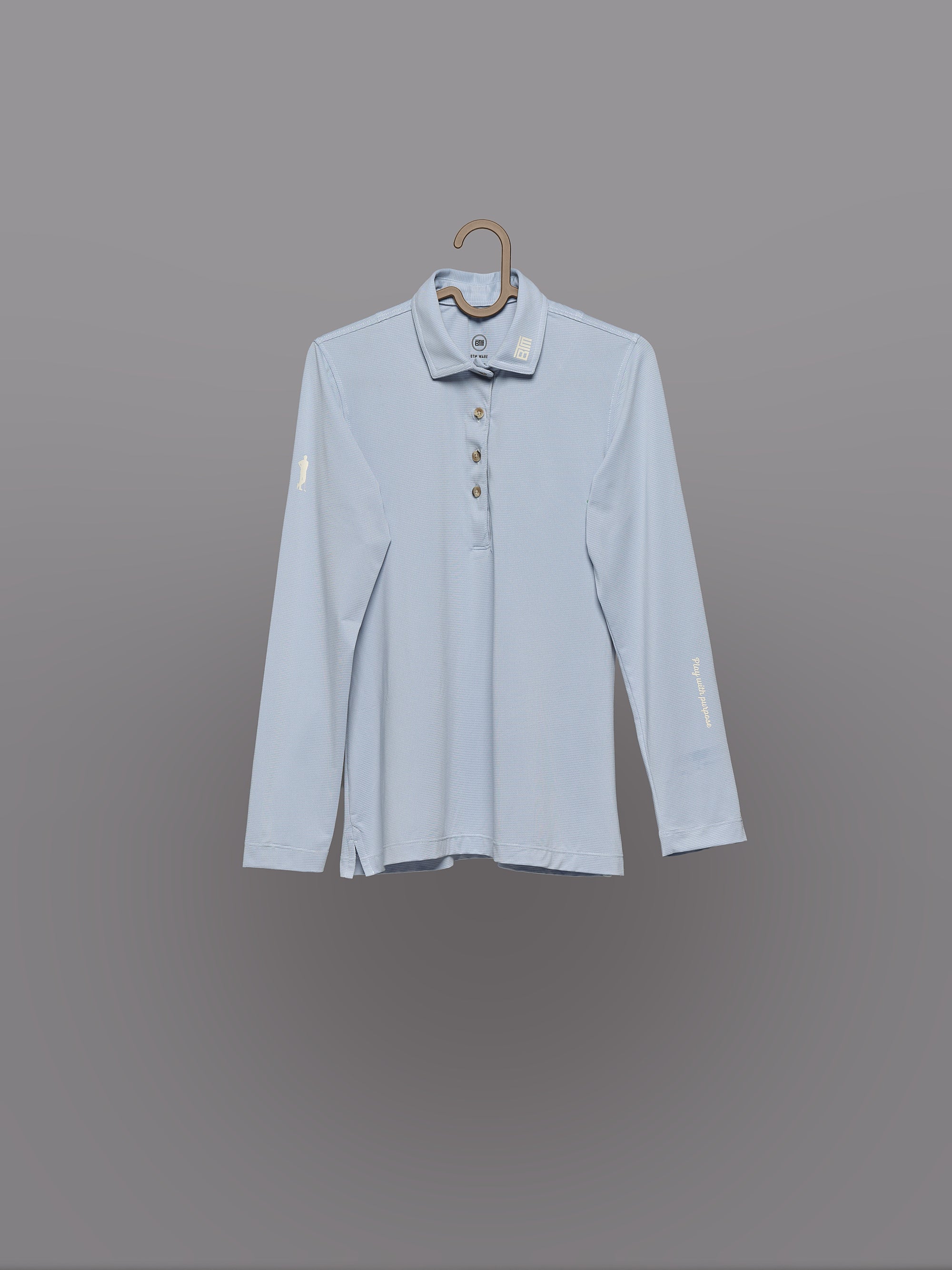 Polo Manga Larga Mujer