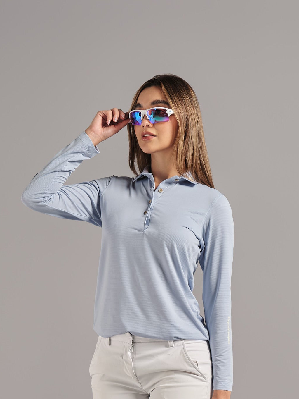 Polo Manga Larga Mujer