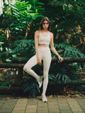 Legging Tropical Crema