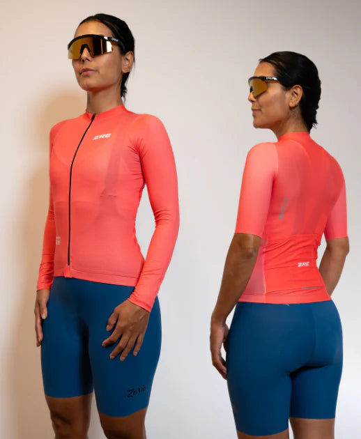 Jersey Coral Manga Corta/Larga