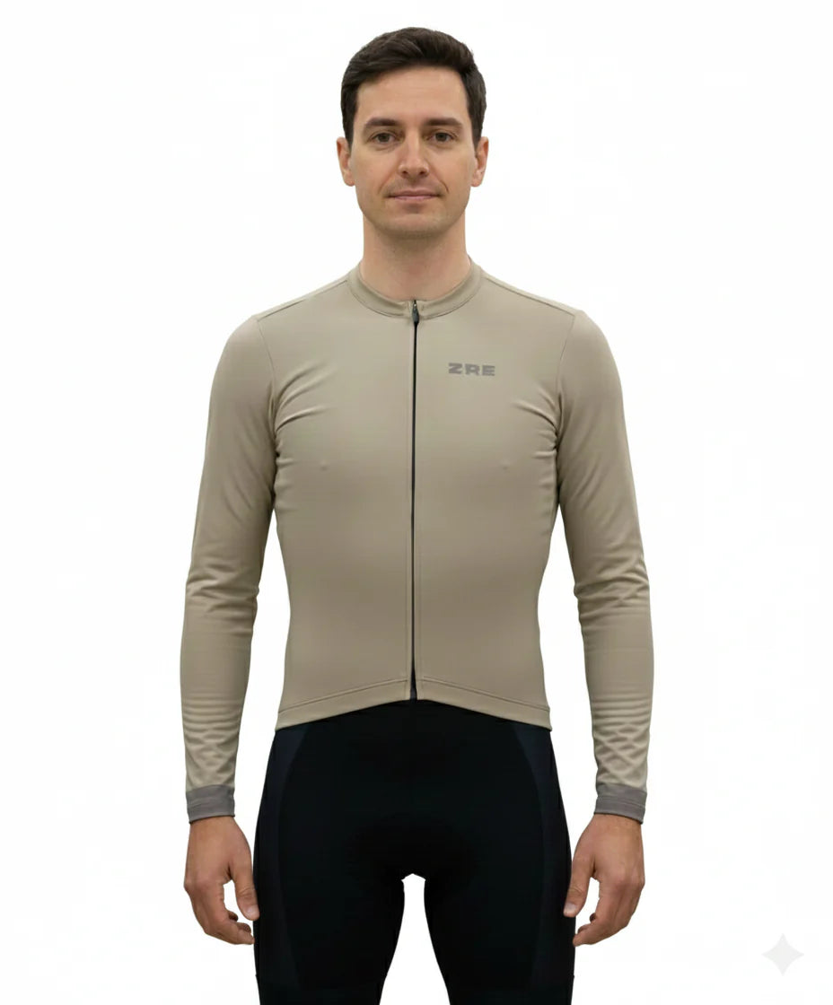 Jersey Hombre Mocca Manga Corta/Larga