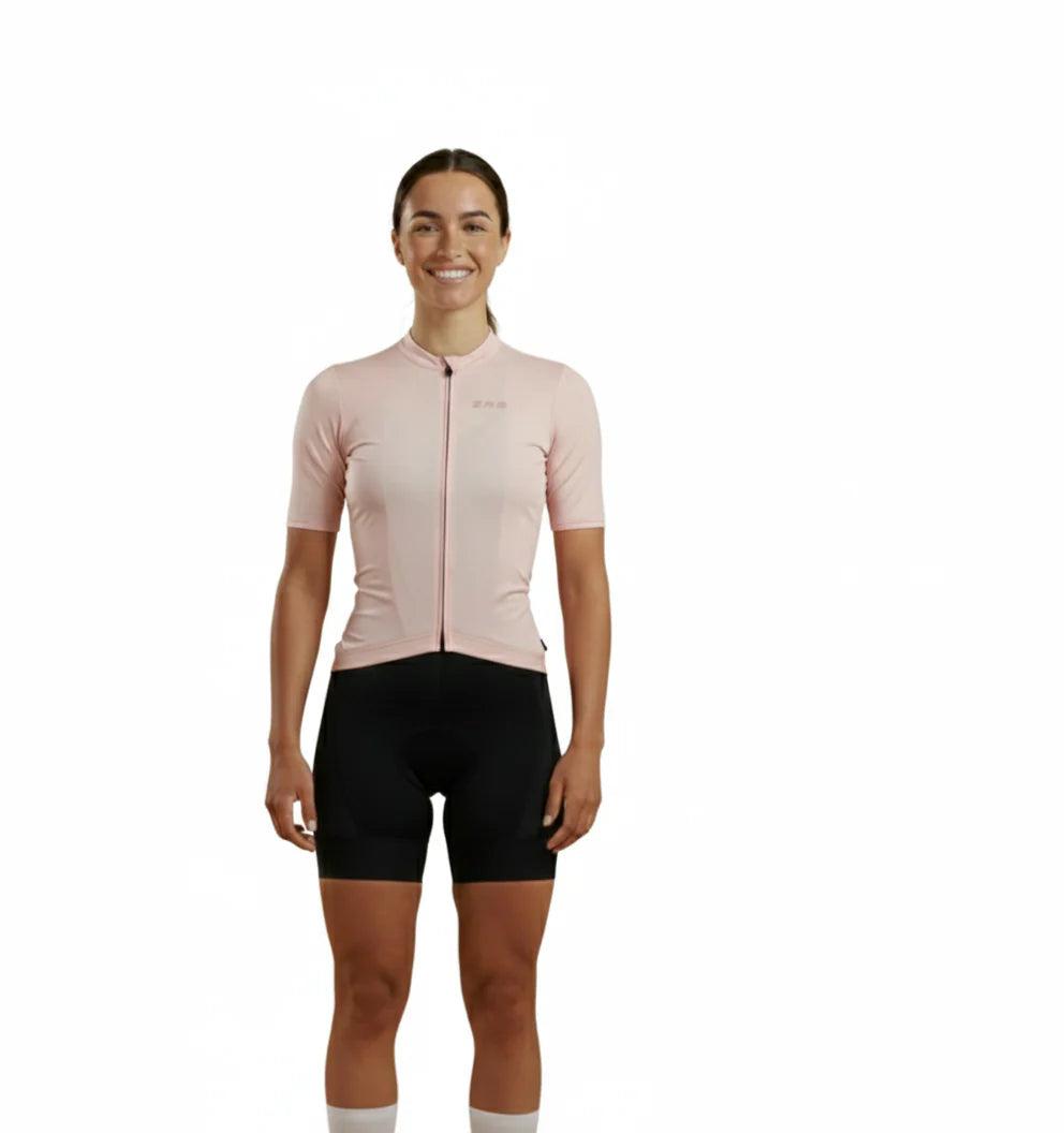 Jersey Dama Rosa Manga Corta/Larga