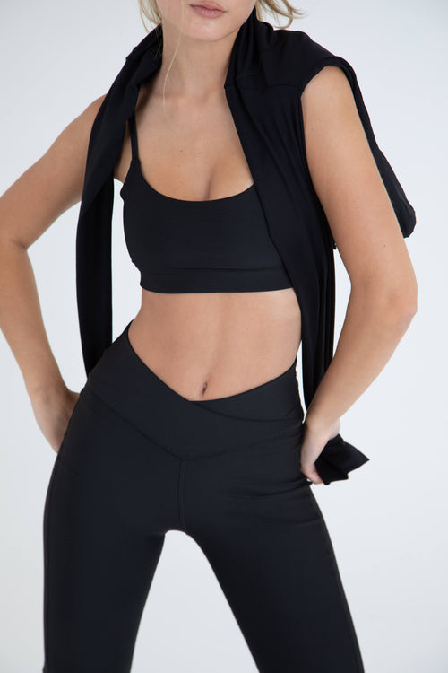 Legging Crossed Negro