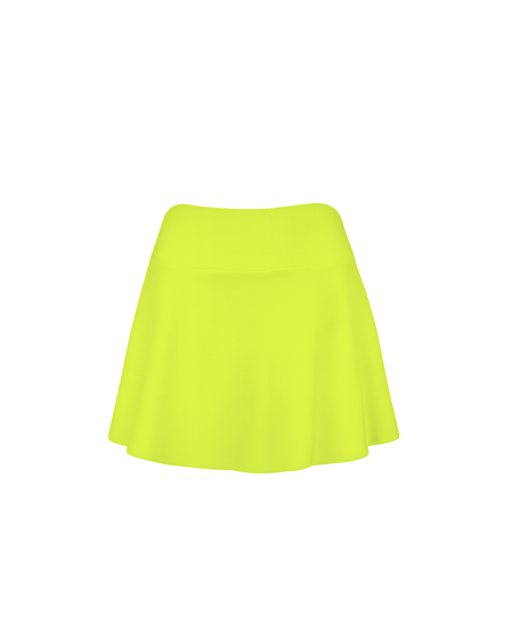 Plain Skirt Neon