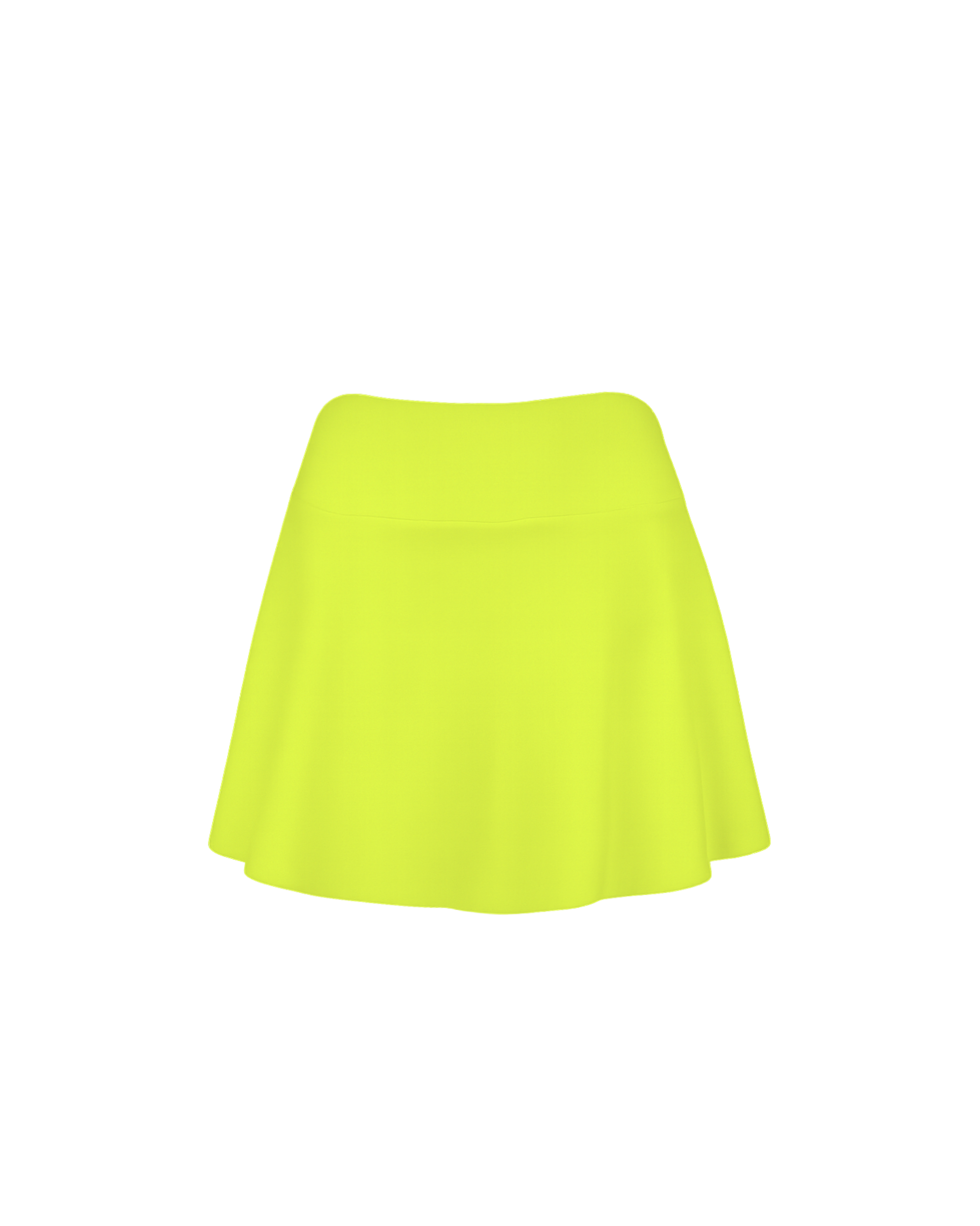 Plain Skirt Neon