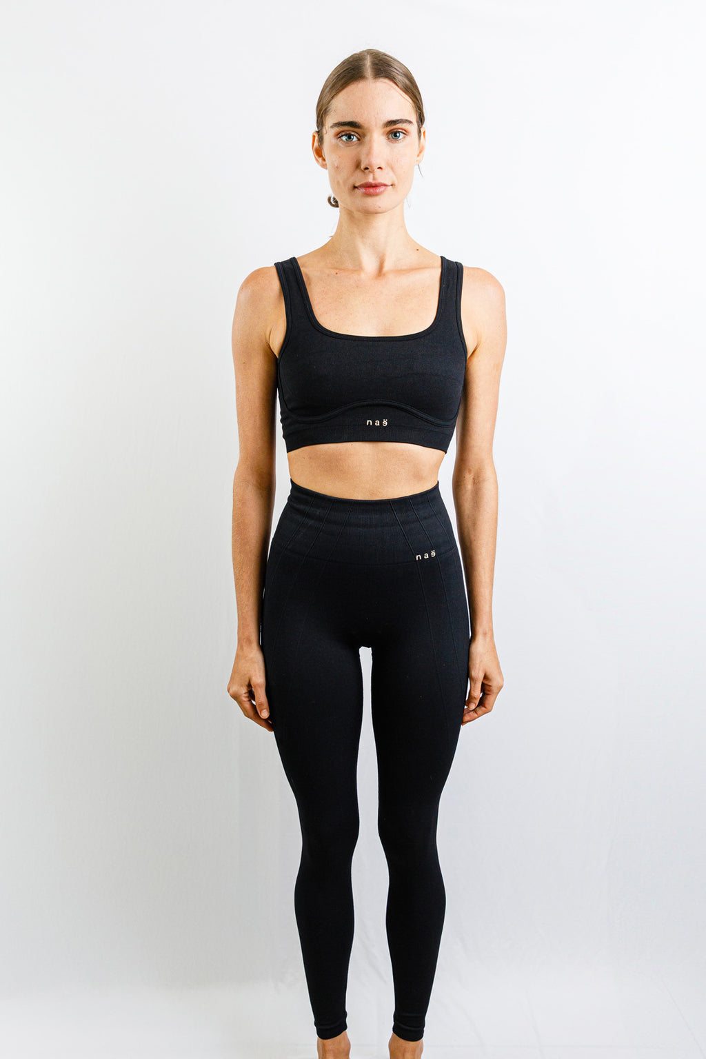 Legging Rouching Negro