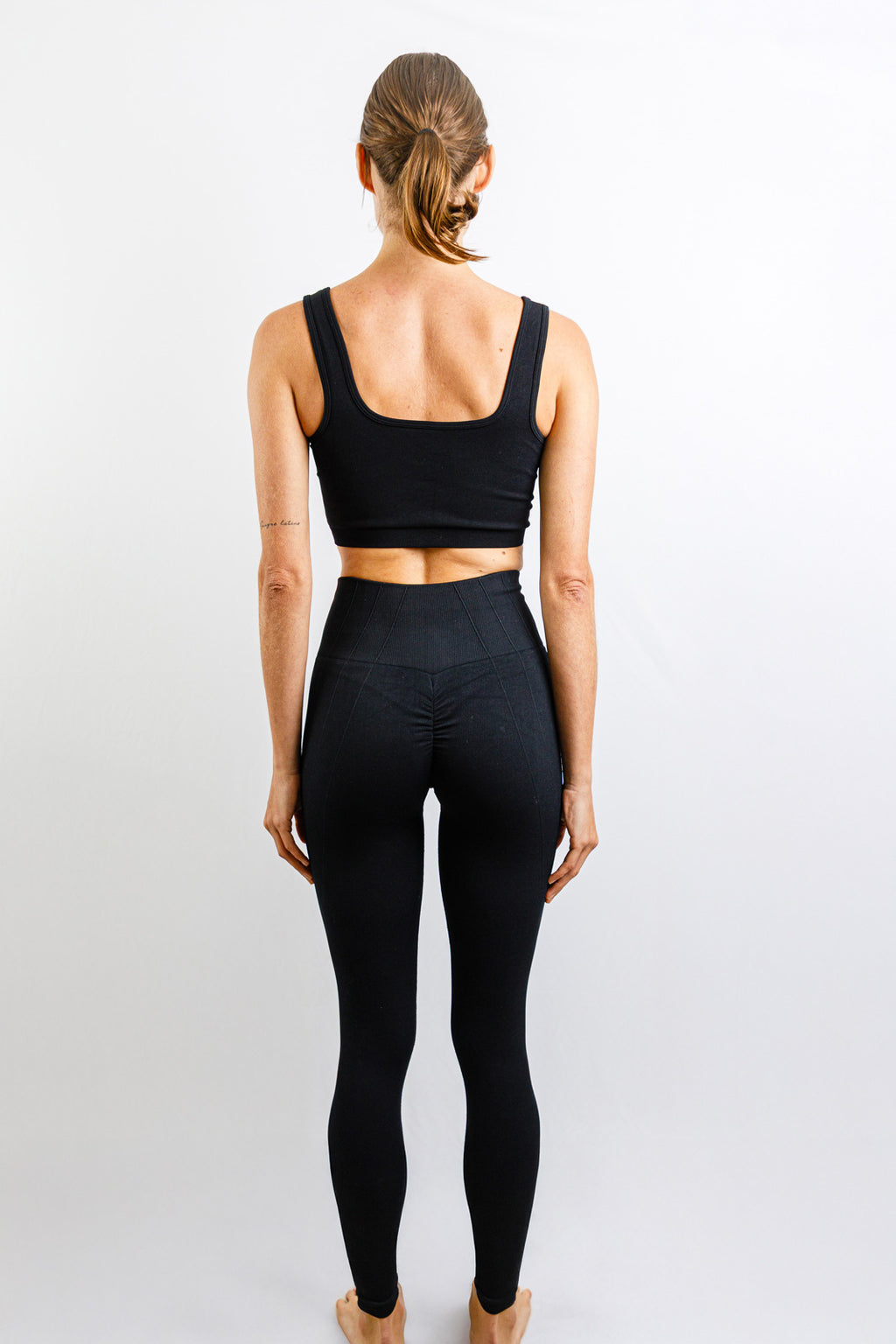 Legging Rouching Negro
