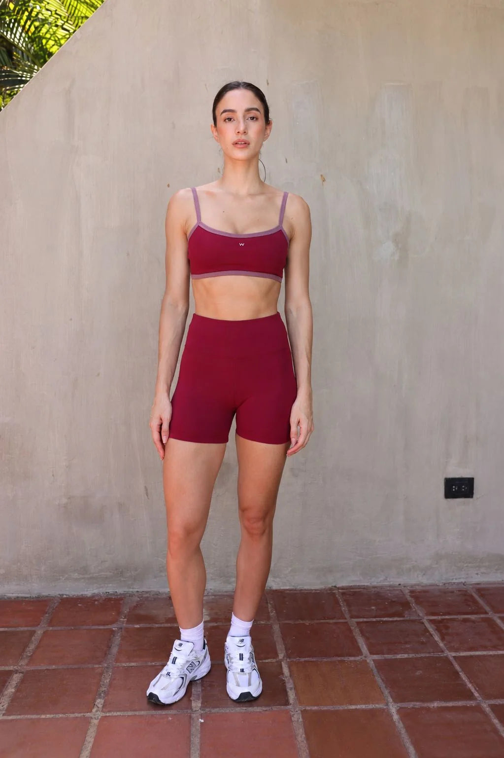 Countour Biker Short Cherry