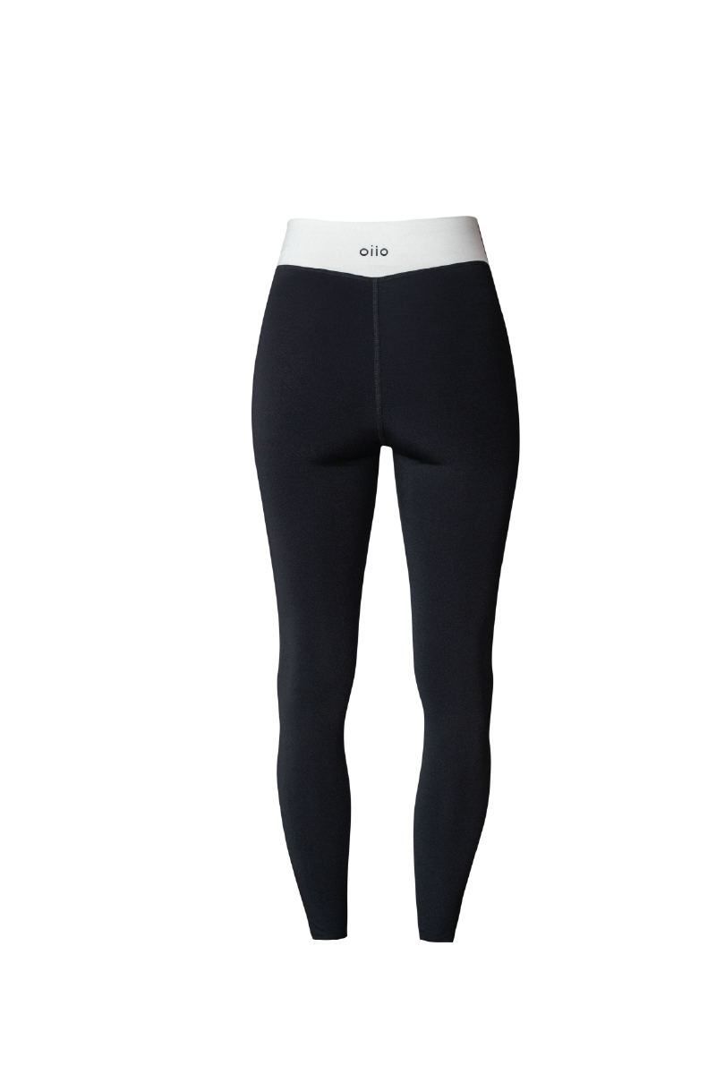 V Leggings Black & White