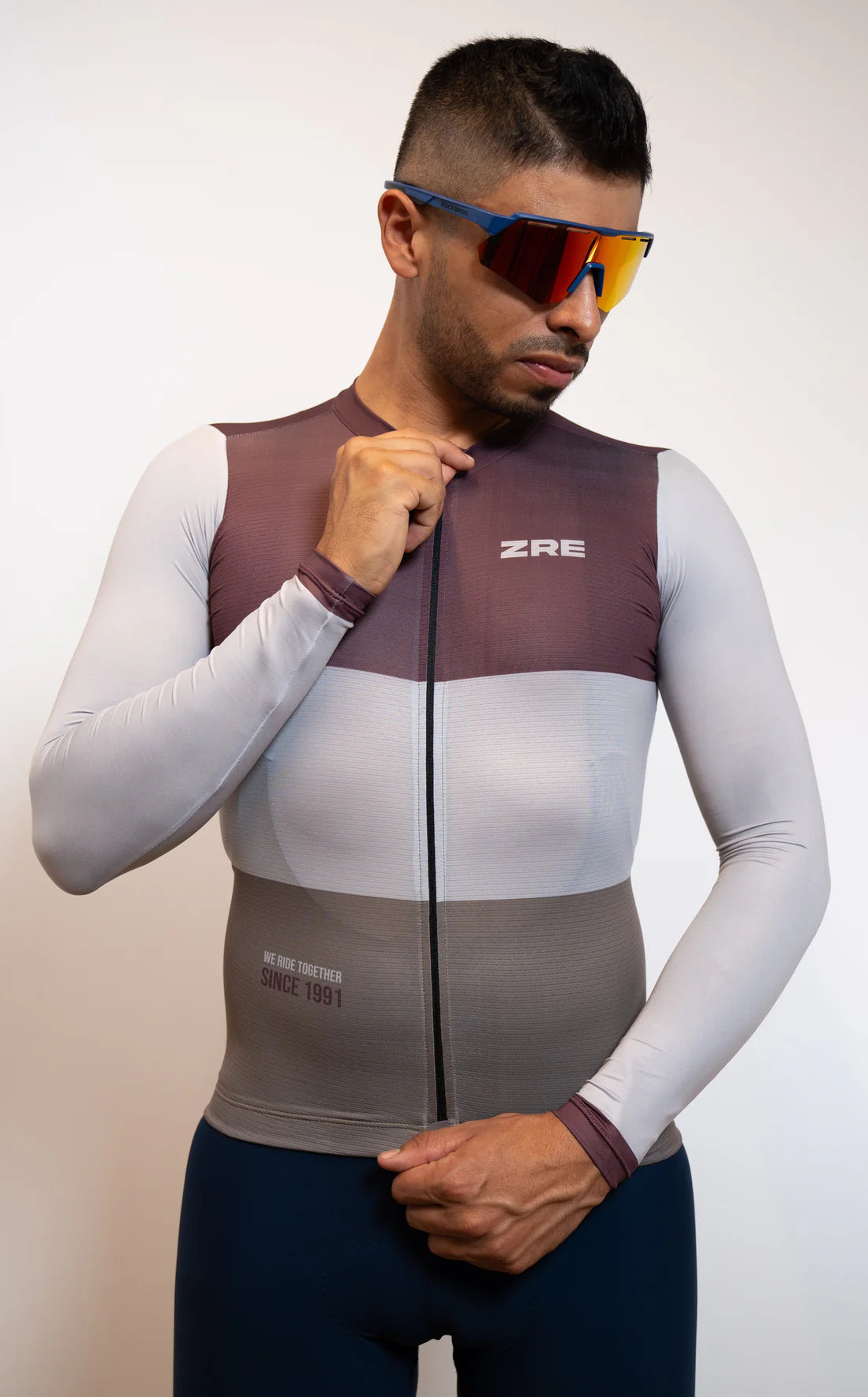 Jersey Lines Hombre Manga Larga