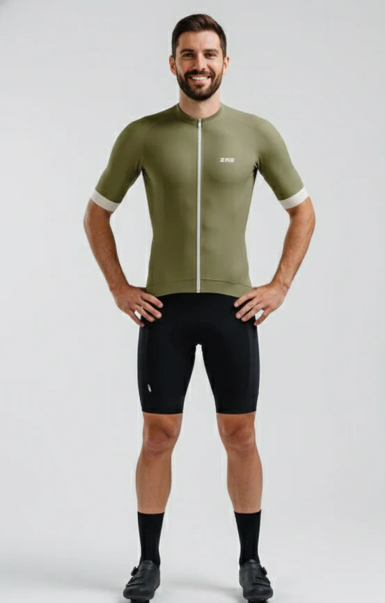 Jersey Hombre Pistacho Manga Corta